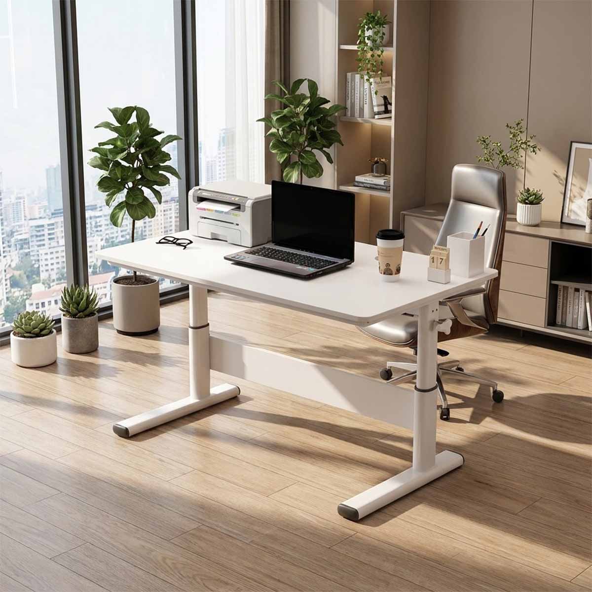 adjustable office desk ergonomic office desk kaguyasuBGZ k 161 main images Main image
