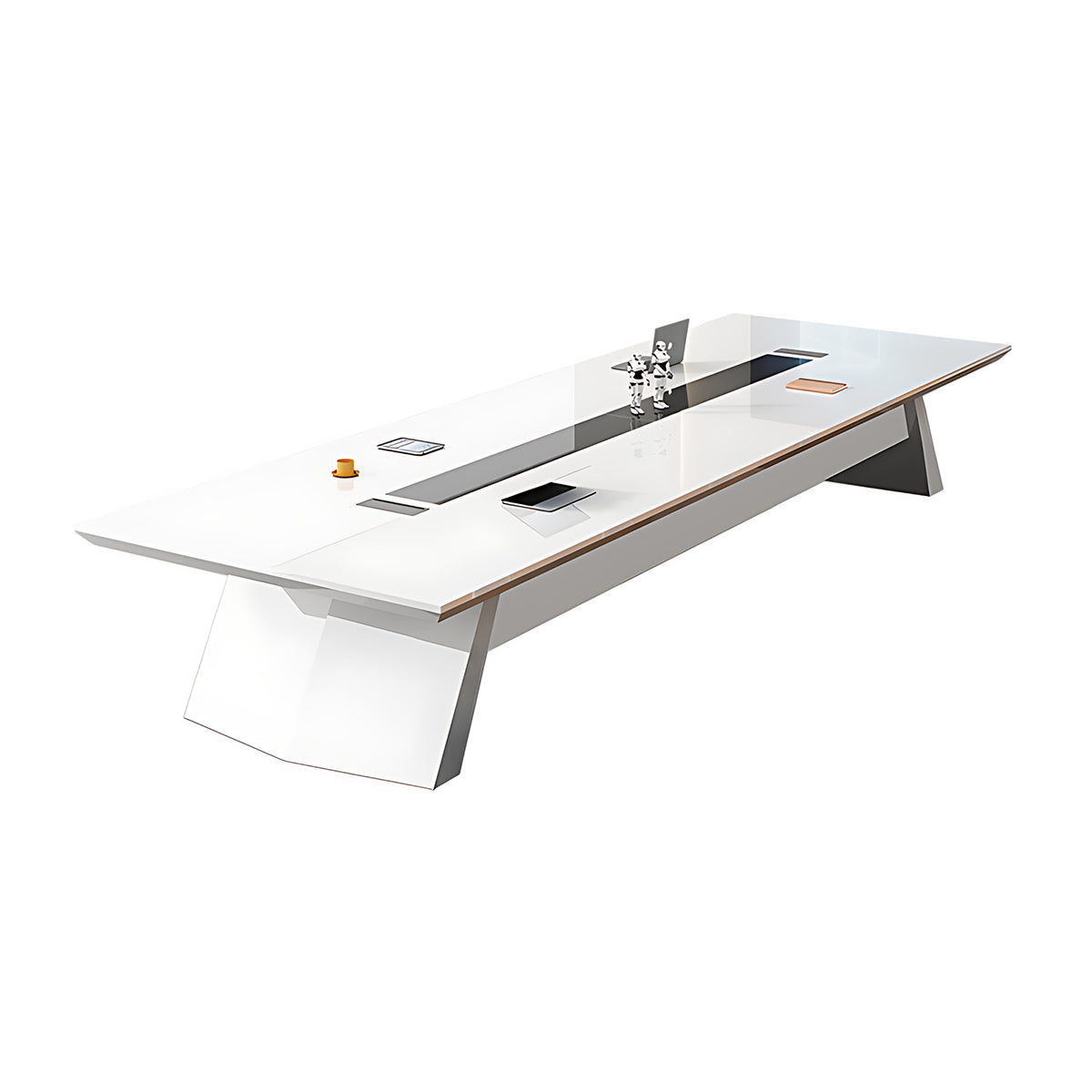 Big Office Table & Contemporary Executive Computer Workstation Secondary image