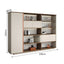 bookcase display cabinet with glass doors and lights kaguyasuMG LBG CH31 detailed images 2