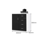 chic sideboard cabinet lockable bookcase kaguyasuCWG C077 detailed images 1