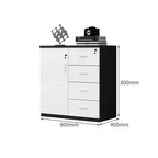 chic sideboard cabinet lockable bookcase kaguyasuCWG C077 detailed images 14