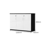chic sideboard cabinet lockable bookcase kaguyasuCWG C077 detailed images 15