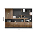 classic wooden bookcase professional storage units kaguyasuCWG 046 main images 11