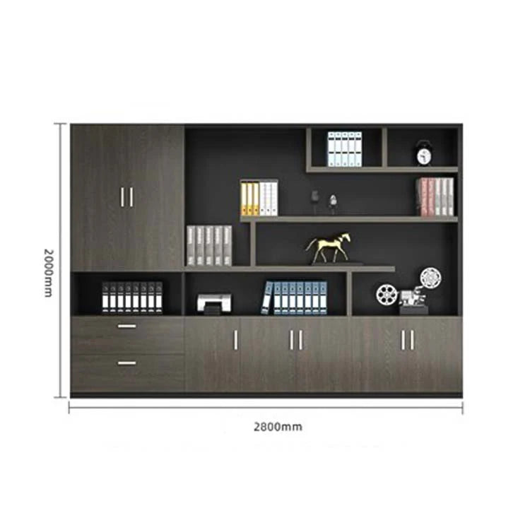 classic wooden bookcase professional storage units kaguyasuCWG 046 main images 5