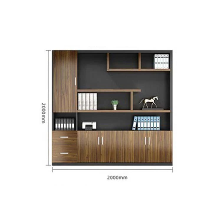 classic wooden bookcase professional storage units kaguyasuCWG 046 main images 9
