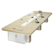 Collaborative Meeting Table & Large Modern Office Computer Desk