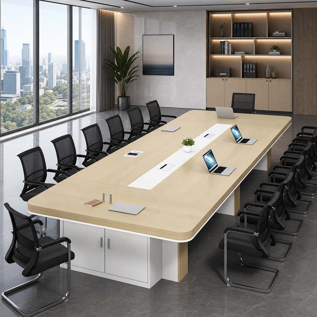 collaborative meeting table large modern office computer deskHYZ 1048 main images 5