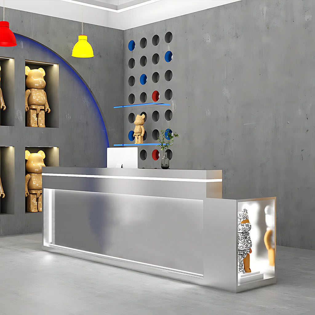 corner office table office receptionist desk kaguyasuJDT 7165 main images 25