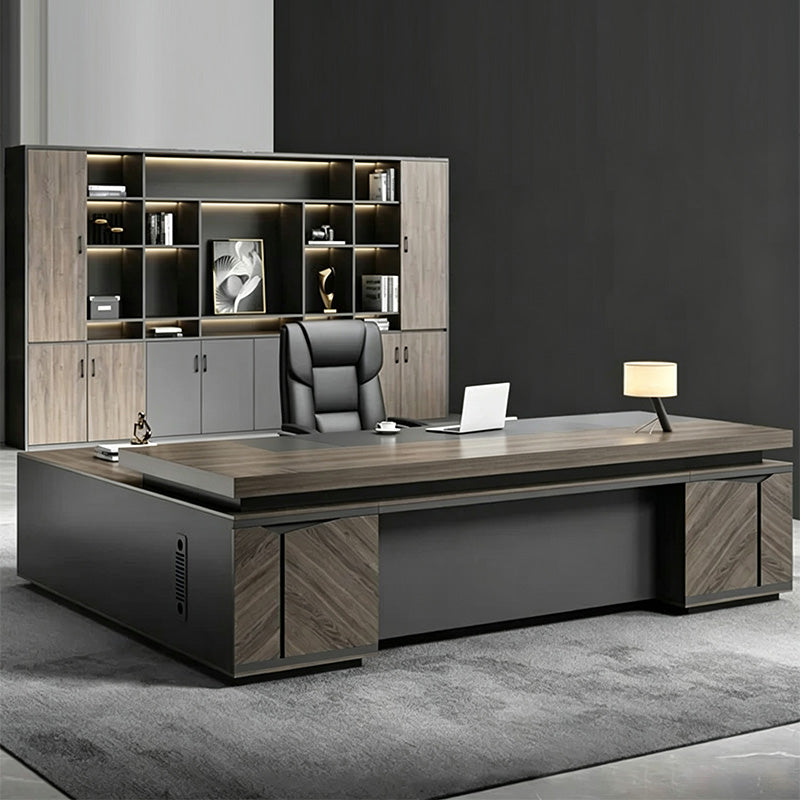 detailed_image_wood-grain_modern_executive_desk_with_drawers_LBZ-C009_8 Main image