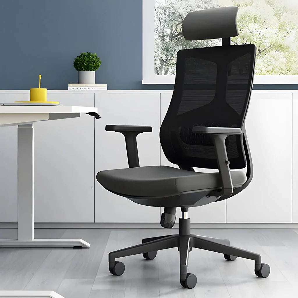ergonomic office chair premium office seating uk kaguyasuBGY m 052 main images 6 Main image