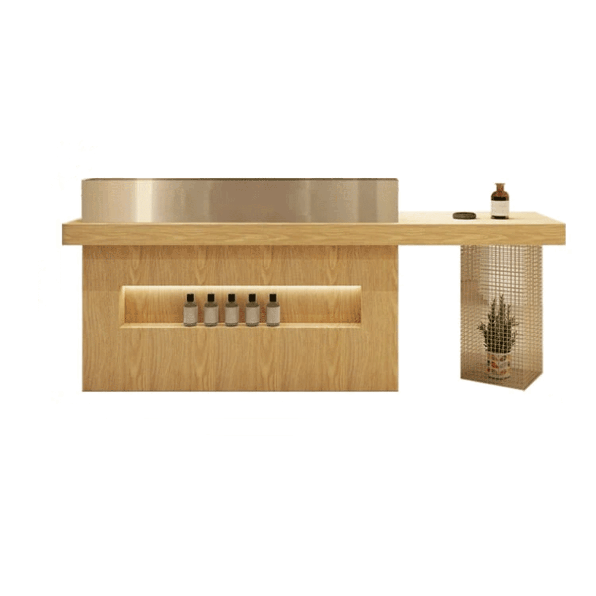 front desk counter reception counter desk kaguyasuJDT K057 main images 14