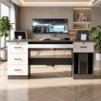 home office computer desk desk with 2 drawers kaguyasuBGZ 2022 main images 1