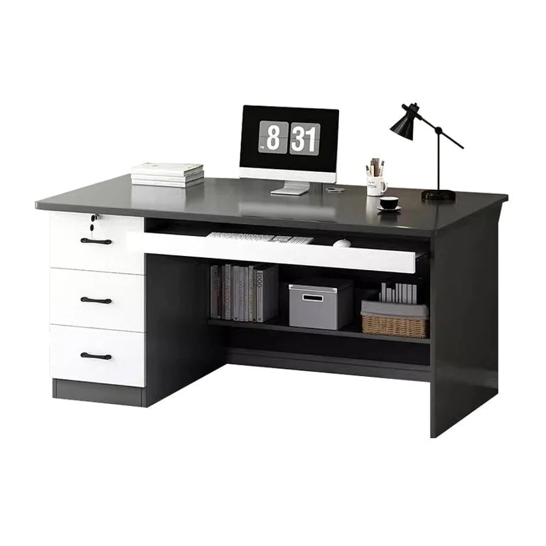 home office computer desk desk with 2 drawers kaguyasuBGZ 2022 main images 6