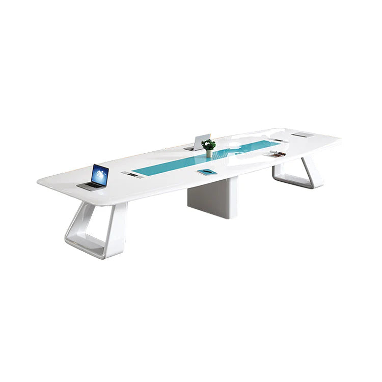 innovative meeting workspace luxury computer desk for officeHYZ 7178 main images 3