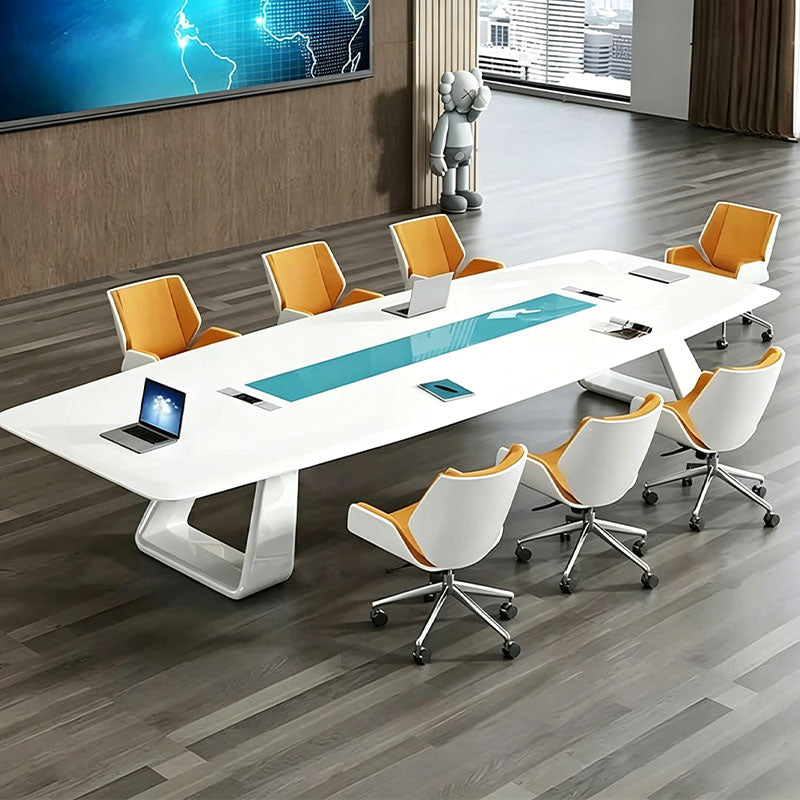 innovative meeting workspace luxury computer desk for officeHYZ 7178 main images 4 Main image