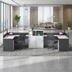 l shaped office desk work station kaguyasuBGZ k 209 main images 1