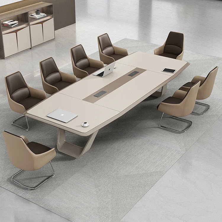 lacquer meeting table luxury office desk kaguyasuHYZ 780 main images 3