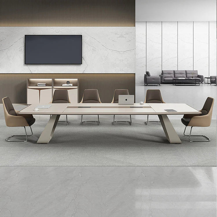 lacquer meeting table luxury office desk kaguyasuHYZ 780 main images 5
