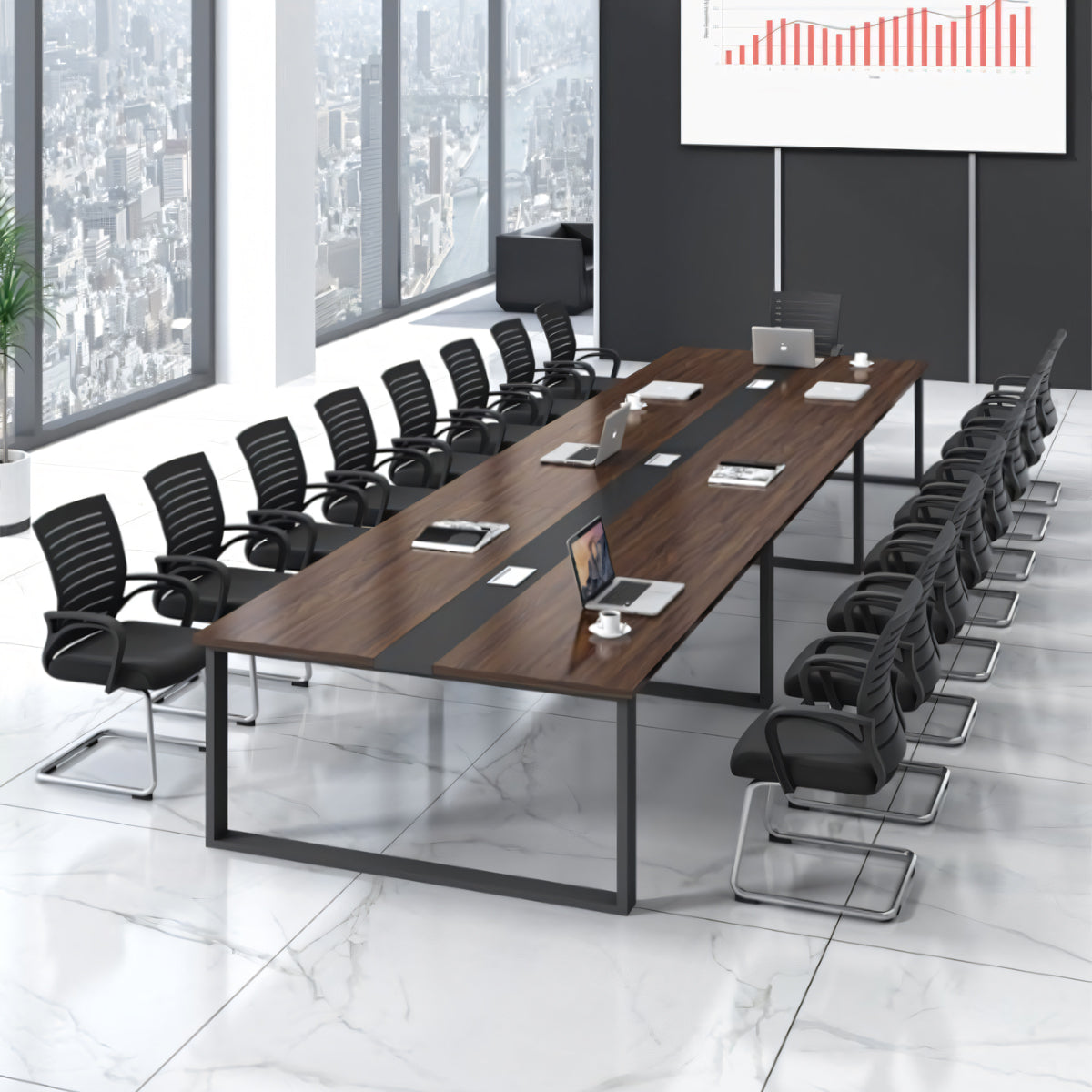 large conference table boardroom table kaguyasu HYZ-1010 main images4