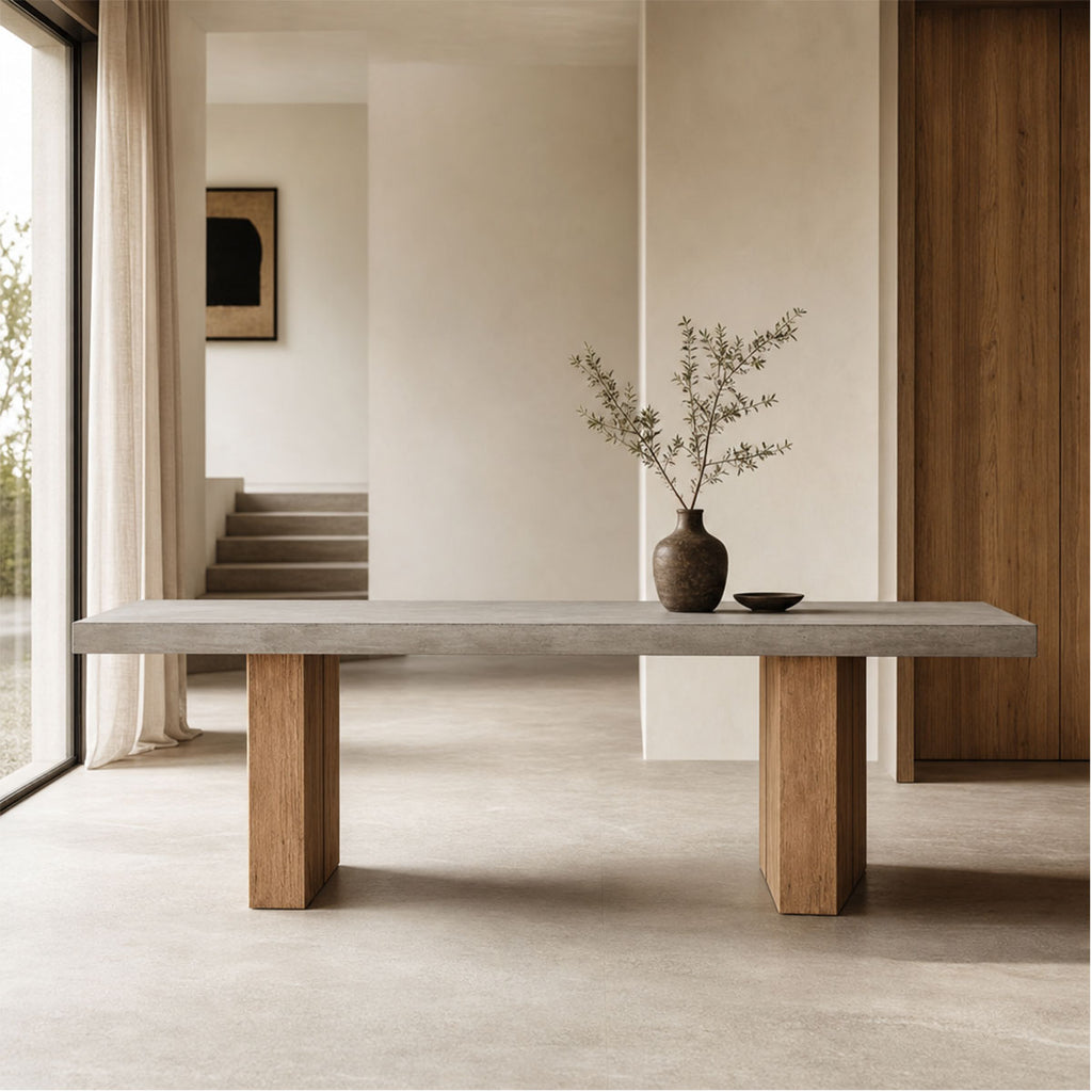 long office table minimalist scandinavian desk kaguyasuHYZ M004 main images 2