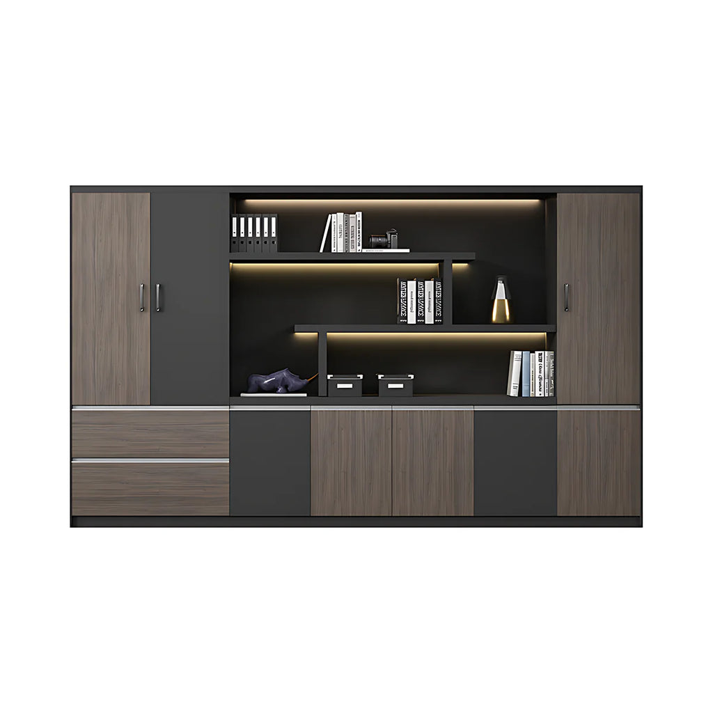 luxury desk l shaped executive desk with storage drawers kaguyasuLBZ 2147 main images 21