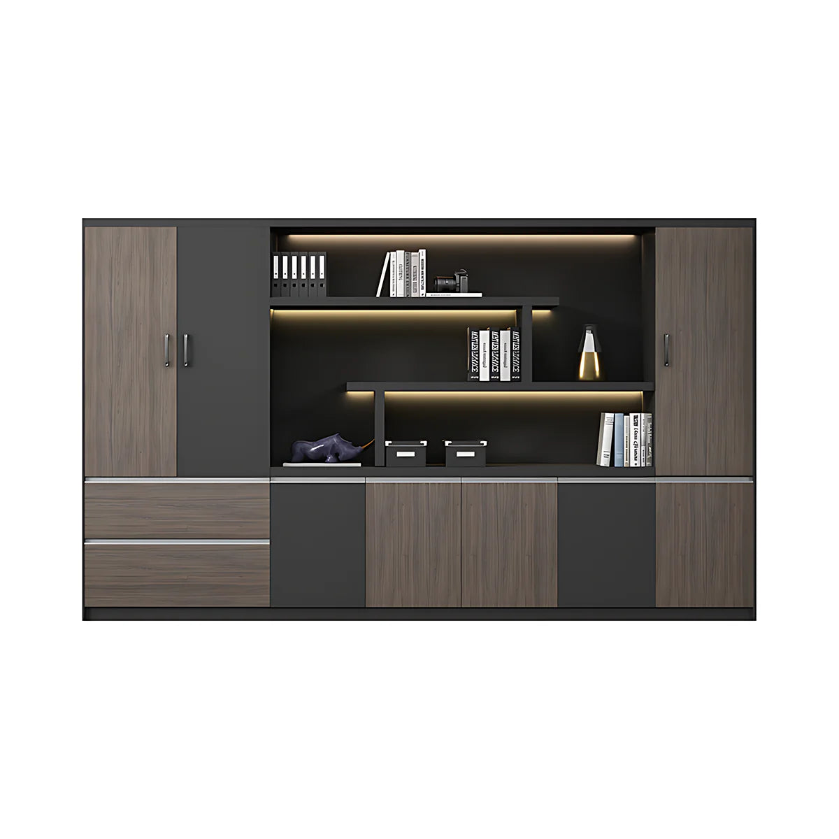 luxury desk l shaped executive desk with storage drawers kaguyasuLBZ 2147 main images 21