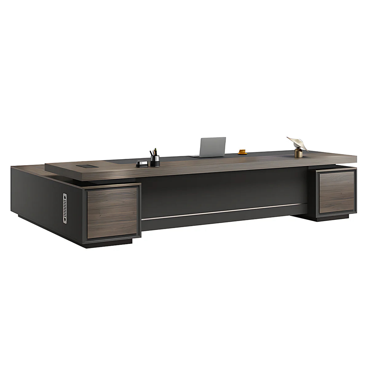 luxury desk l shaped executive desk with storage drawers kaguyasuLBZ 2147 main images 26