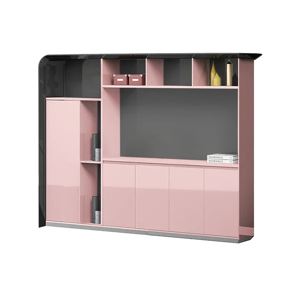 luxury executive desk high gloss l shaped desk kaguyasuLBZ 2150 main images 5