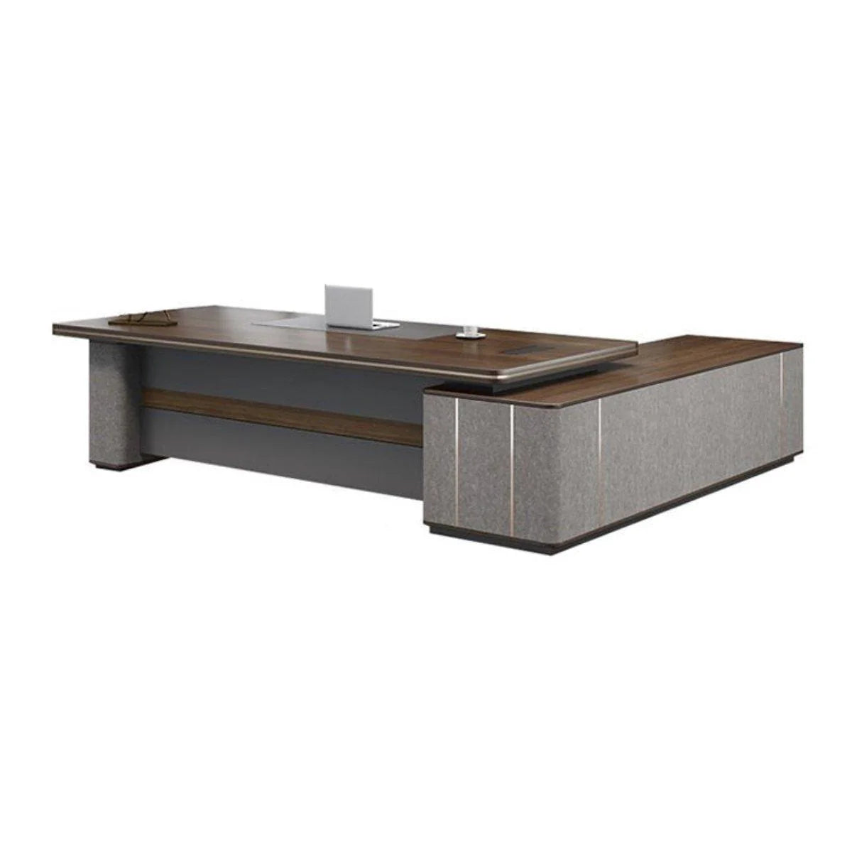 luxury executive office desk corner desk with storage kaguyasuLBZ 10143 main images 15 Main image