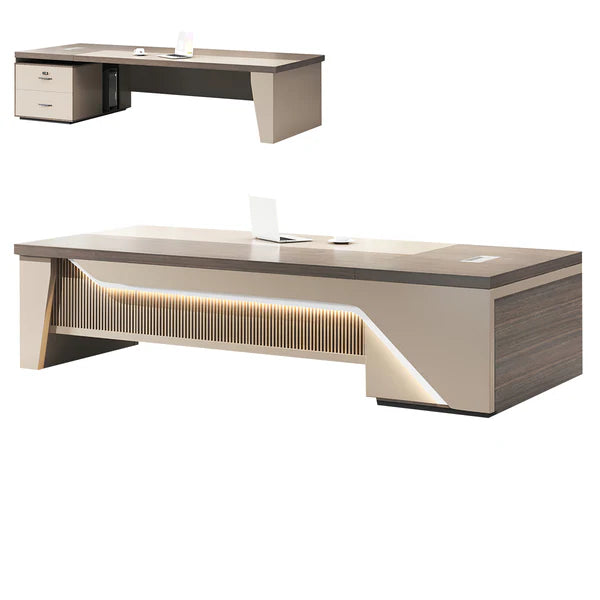 luxury executive office desk desk with filing cabinet kaguyasuLBZ 2109 main images 24
