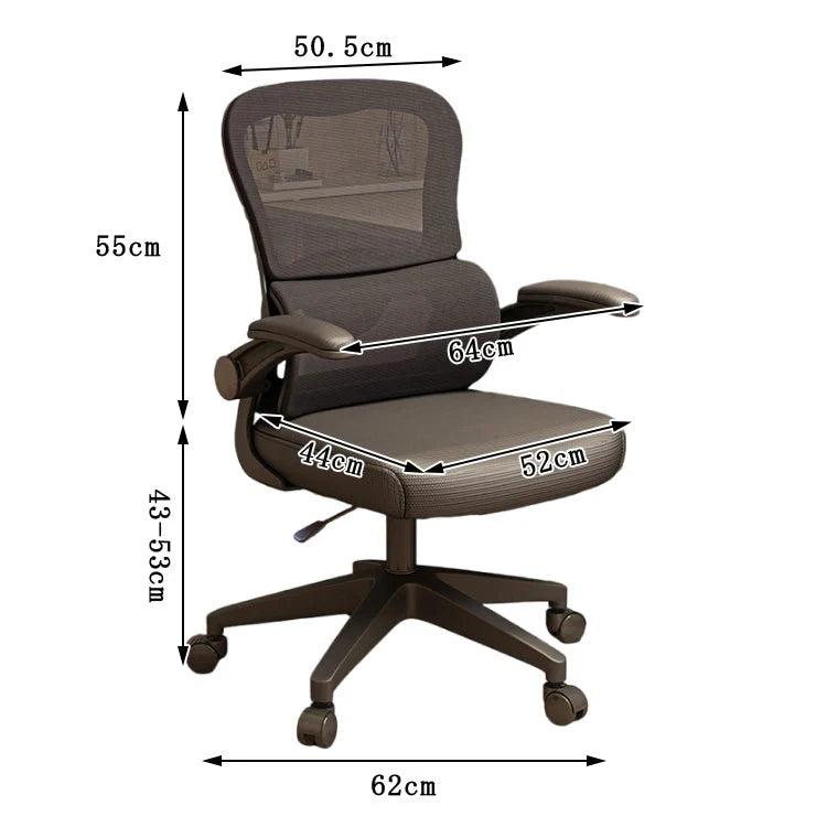 mesh executive chair ergonomic office chair with headrest kaguyasuBGY S005 detailed images 3