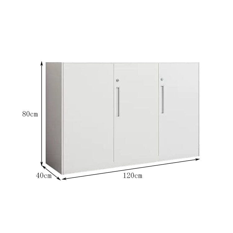 minimalist bookshelf unit white steel cupboard display kaguyasuCWG C080 main image 14