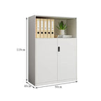 minimalist bookshelf unit white steel cupboard display kaguyasuCWG C080 main image 18