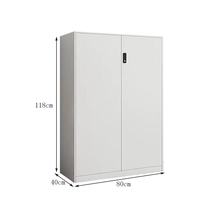 minimalist bookshelf unit white steel cupboard display kaguyasuCWG C080 main image 19