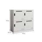 minimalist bookshelf unit white steel cupboard display kaguyasuCWG C080 main image 22