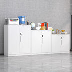 minimalist bookshelf unit white steel cupboard display kaguyasuCWG C080 main image 25