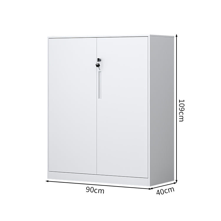 minimalist bookshelf unit white steel cupboard display kaguyasuCWG C080 main image 27