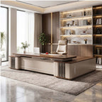 minimalist corner desk executive desk with lock kaguyasuLBZ 7214 main images 3