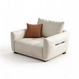 Minimalist Sofa | Premium Small Leather Sofa for Office