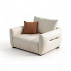 minimalist sofa premium small leather sofa for office kaguyasuBSF 019 main images 2