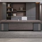 Black Walnut Desk - Large CEO Office Desk - product image 2