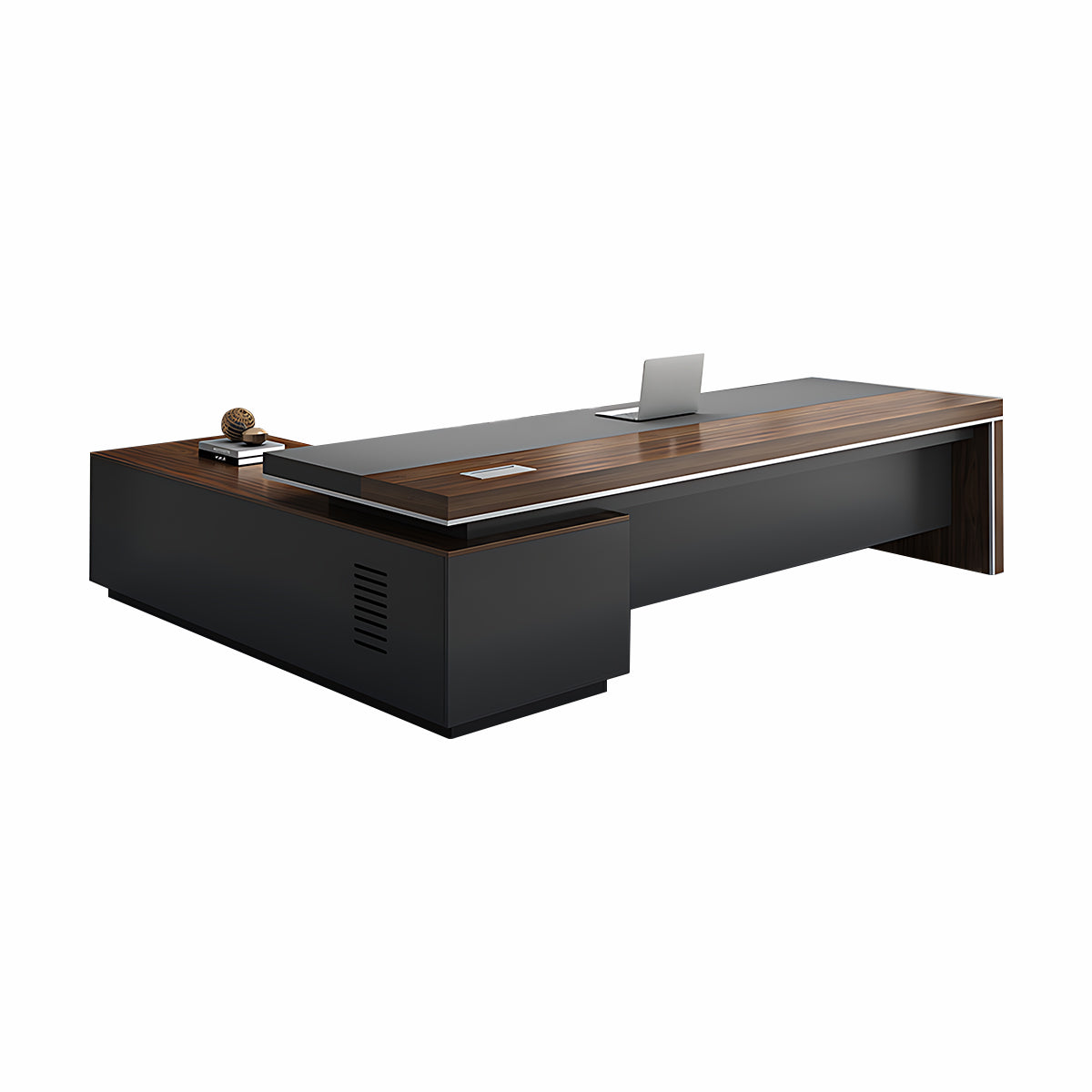 Modern Executive Desk | Desk with Storage Drawers | Kaguyasu Secondary image