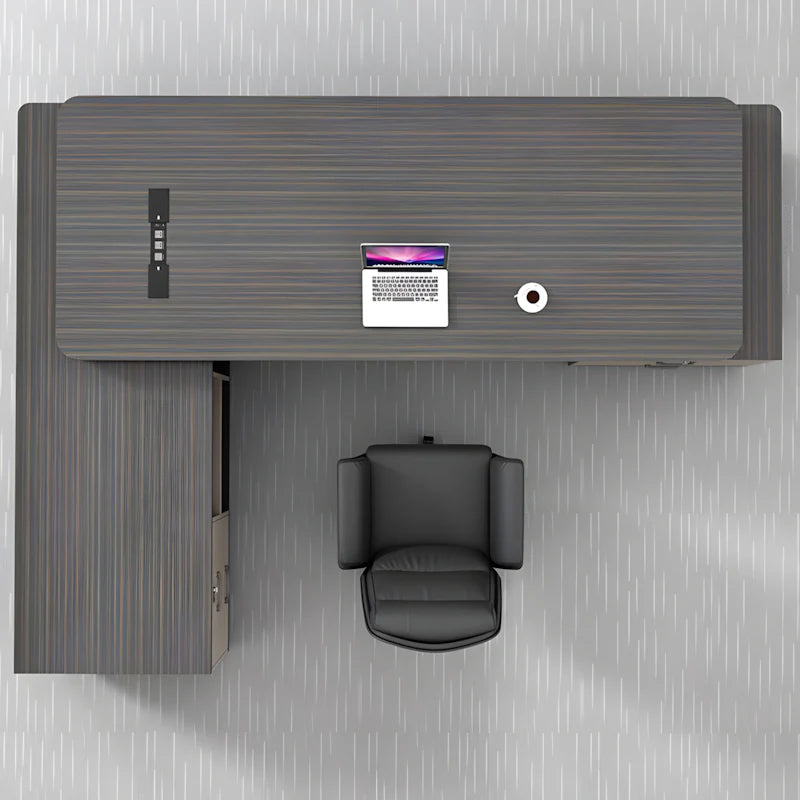 modern l shaped executive desk oak executive desk kaguyasuLBZ 2089 detailed images 27