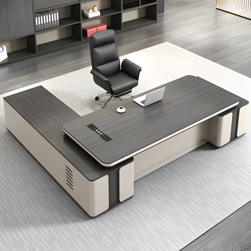 modern l shaped executive desk oak executive desk kaguyasuLBZ 2089 main images 26