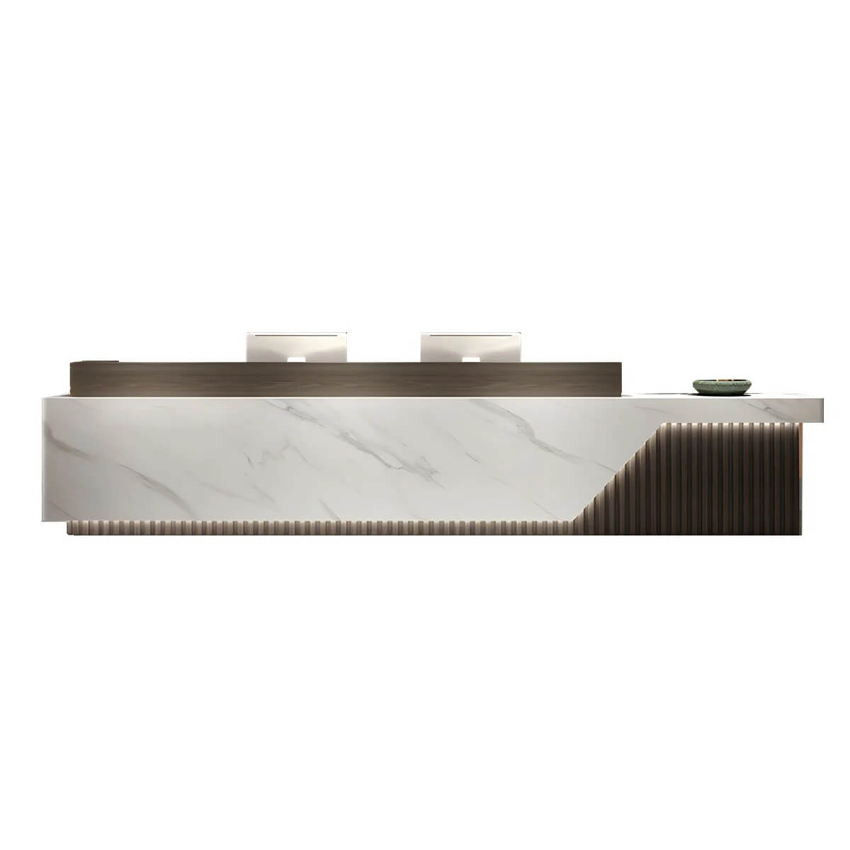 modern office reception desk color blocked reception desk kaguyasuJDT 1094 main images 12