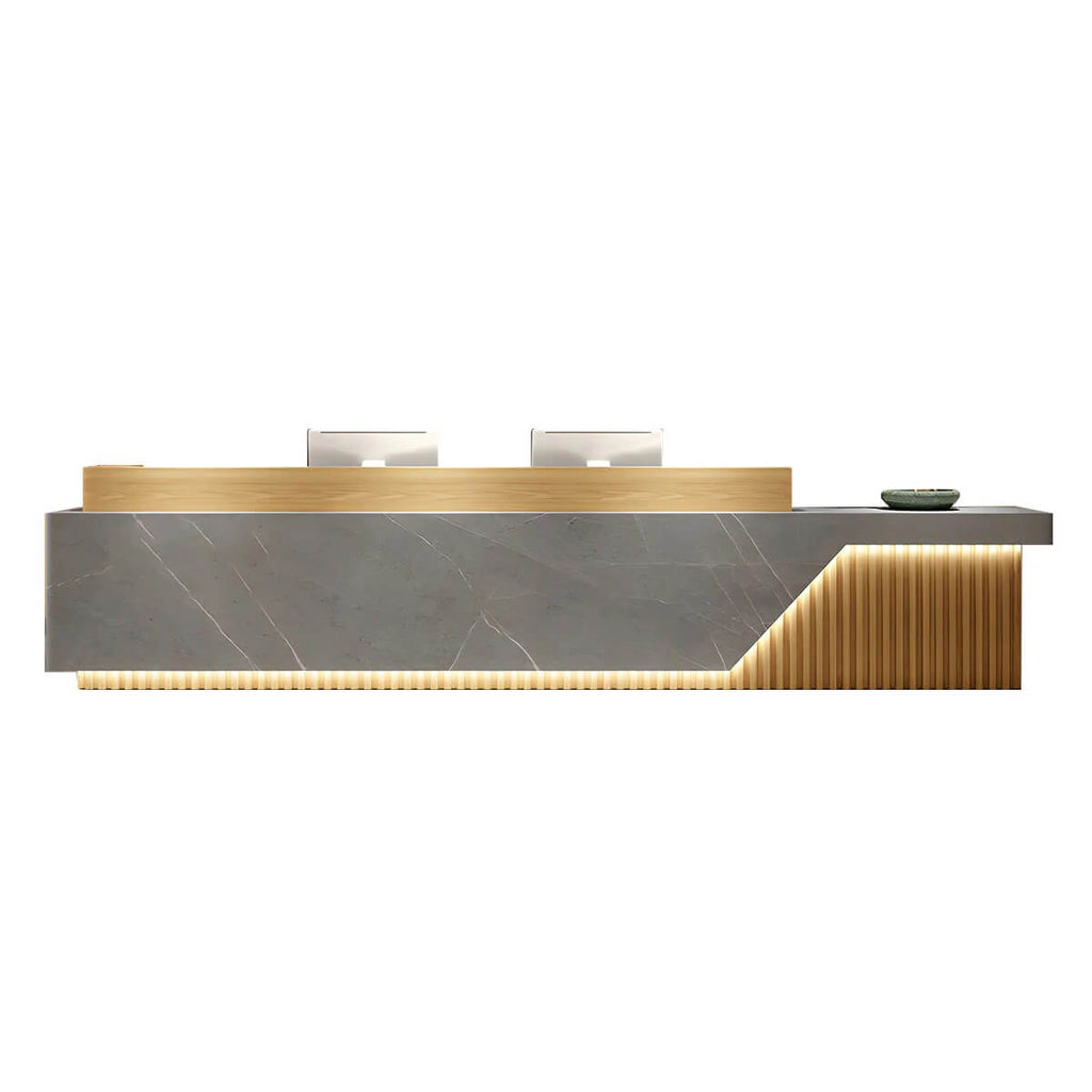 modern office reception desk color blocked reception desk kaguyasuJDT 1094 main images 19