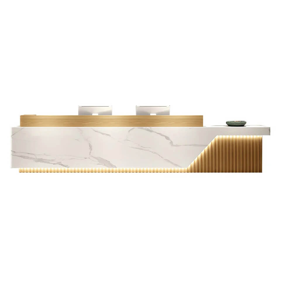 modern office reception desk color blocked reception desk kaguyasuJDT 1094 main images 21