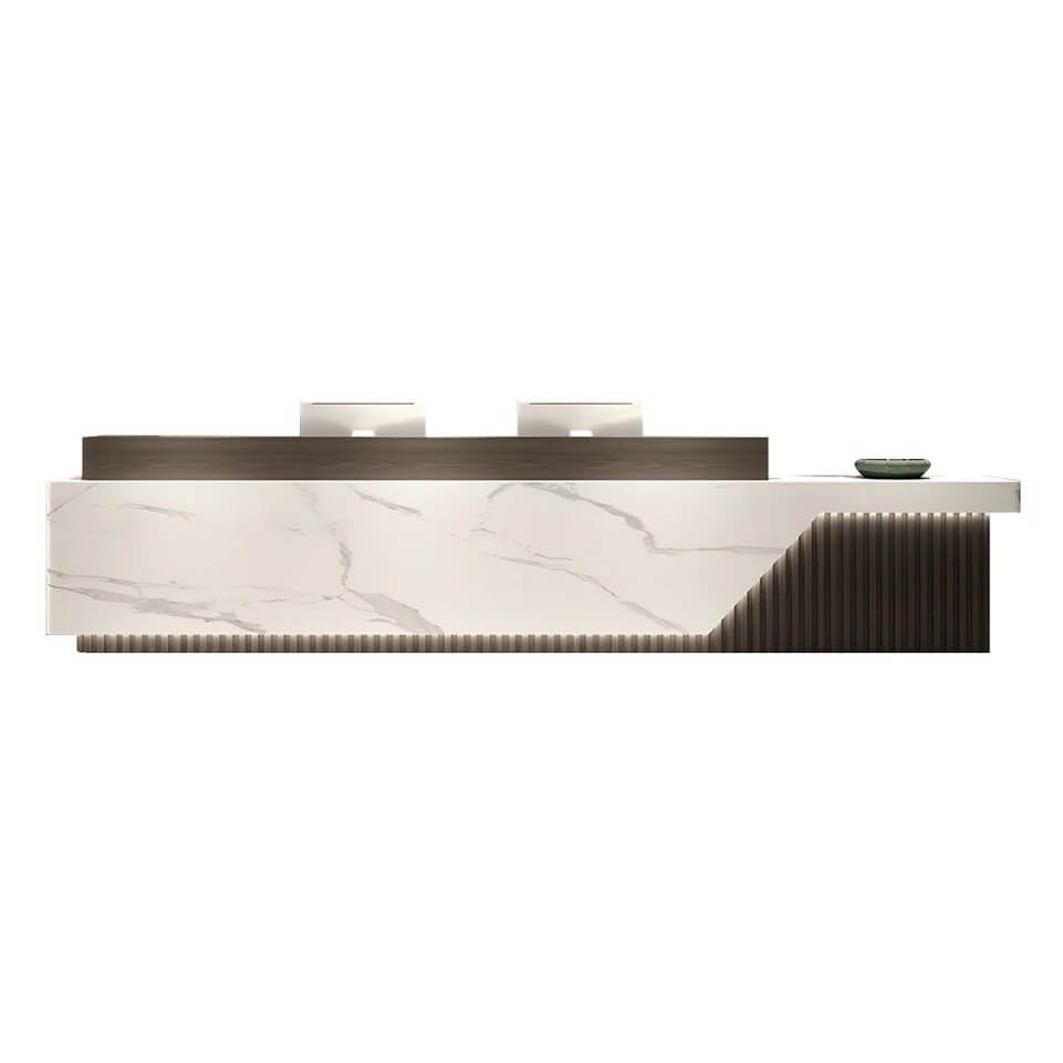 modern office reception desk color blocked reception desk kaguyasuJDT 1094 main images 6