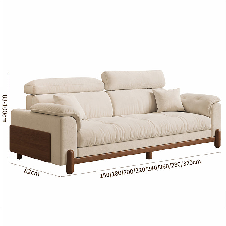 modern sofas versatile l shaped sofas wood frame sofa suite kaguyasuBSF K080 main images 6