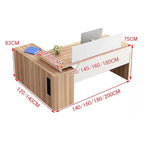 office desk with drawers modern corner desk kaguyasuBGZ k 160 main images 22